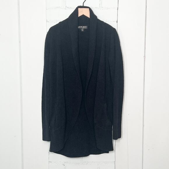 Barefoot Dreams Black CozyChic Lite Circle Cardi Cardigan XS Small - Picture 3 of 8